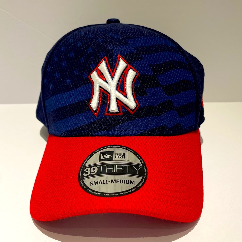 NY New York Yankees New Era MLB American Flag  Baseball Hat Cap Size Sm/Med